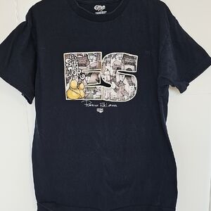 El Salvadore Pueblos Folk Loricos Herbert Aguilar Navy Blue T Shirt Sz 12